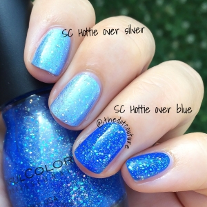 Sinful Colors Hottie over Casablanca and Endless Blue